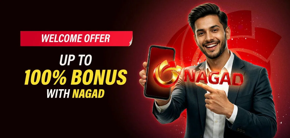Baji Live Promo Get 100% bonus with Nagad.